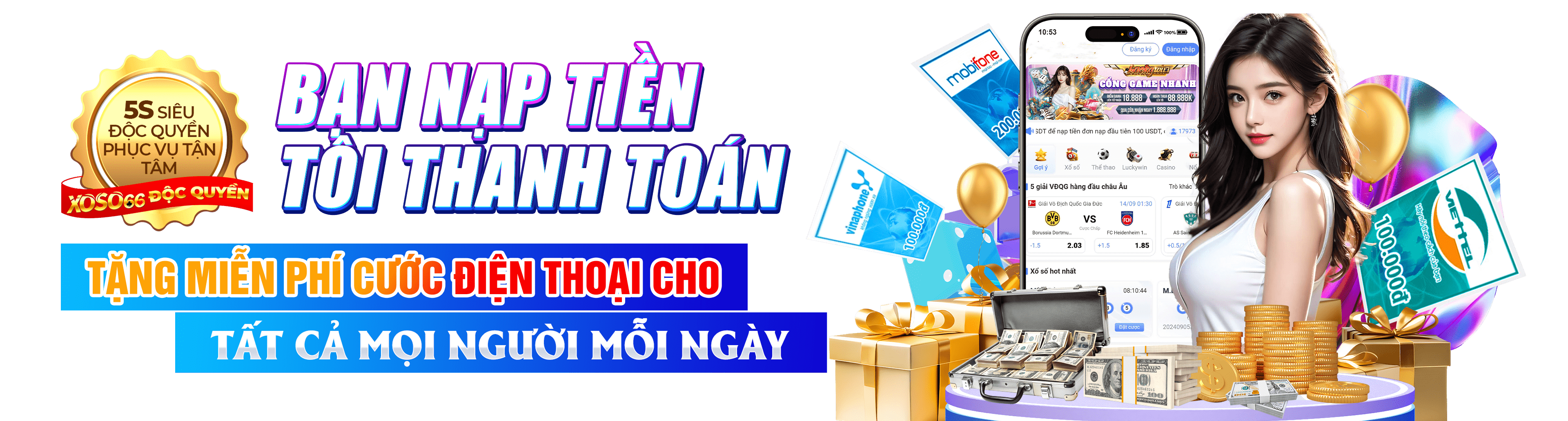 Hình ảnh quảng cáo của qq66 hiển thị nền tảng và các lợi ích